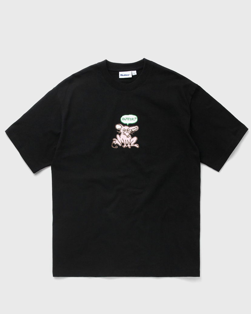 Тениска Butter Goods Rodent Tee Черно | P10614