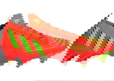 Кецове и обувки adidas Performance Predator Edge.1 Low SG Червено | GW1010, 0