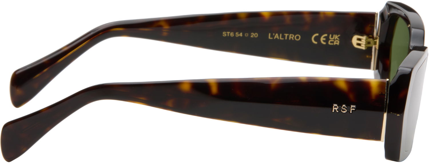 Слънчеви очила RETROSUPERFUTURE RETROSUPERFUTURE 'L'Altro' Sunglasses Кафяво | ST6, 1