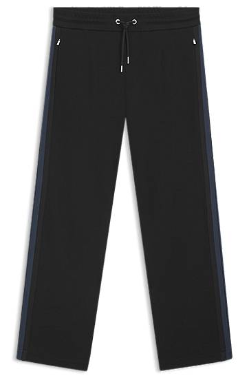 Спортни панталони BOSS Porsche x BOSS Tracksuit Bottoms with Side Stripes Черно | 50543681, 0