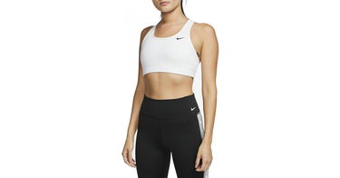 Сутиен Nike Swoosh Bra Бяло | bv3630-100, 1