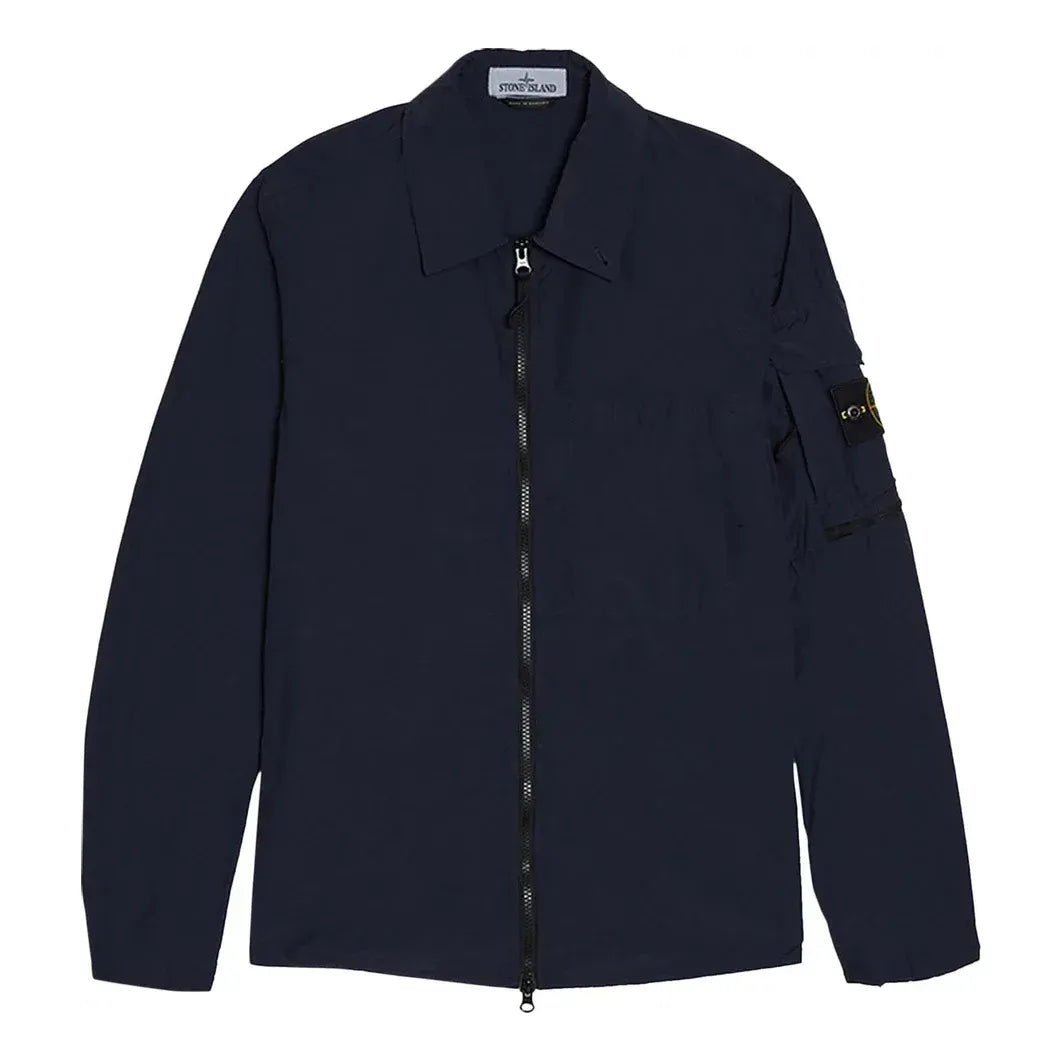 Ветровка Stone Island Designer Naslan Light Overshirt Синьо | 761510502-V0020, 0