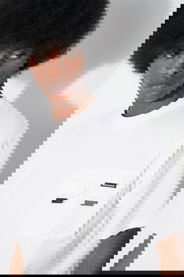 Тениска Manastash Cotton Utility Pocket T-Shirt Disarmed Бяло | 7924135002, 0