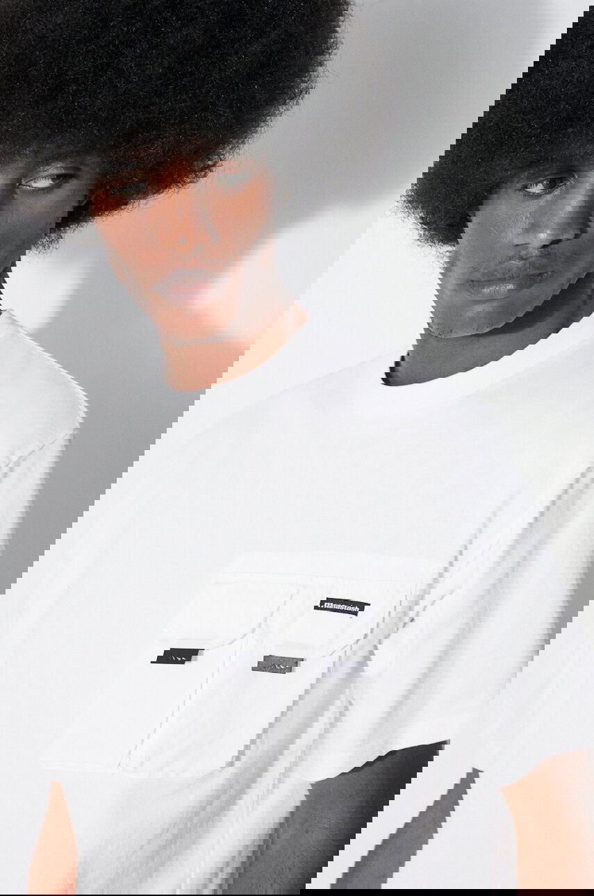 Тениска Manastash Cotton Utility Pocket T-Shirt Disarmed Бяло | 7924135002, 0