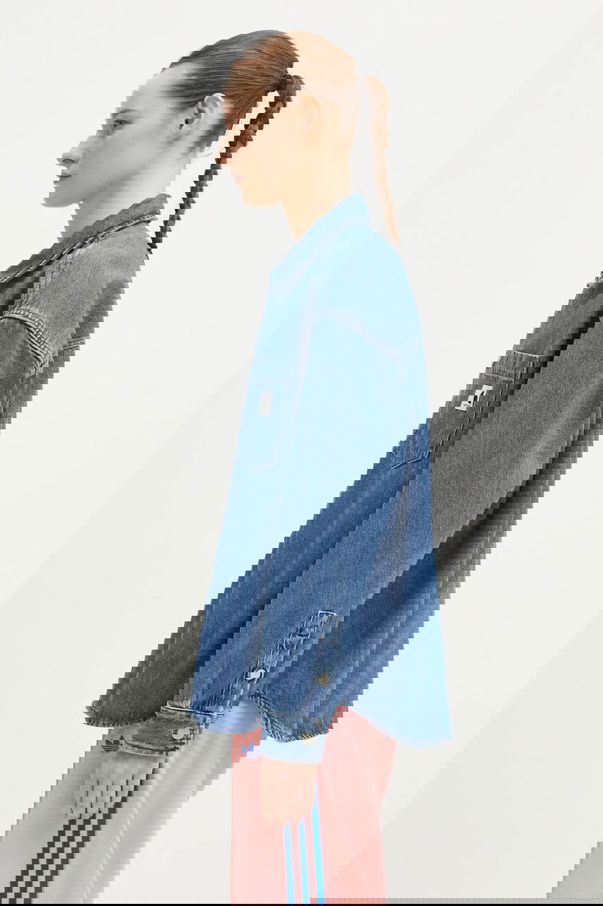 Яке Carhartt WIP Denim Alta Shirt Jac Transitional Синьо | I033344.106, 1