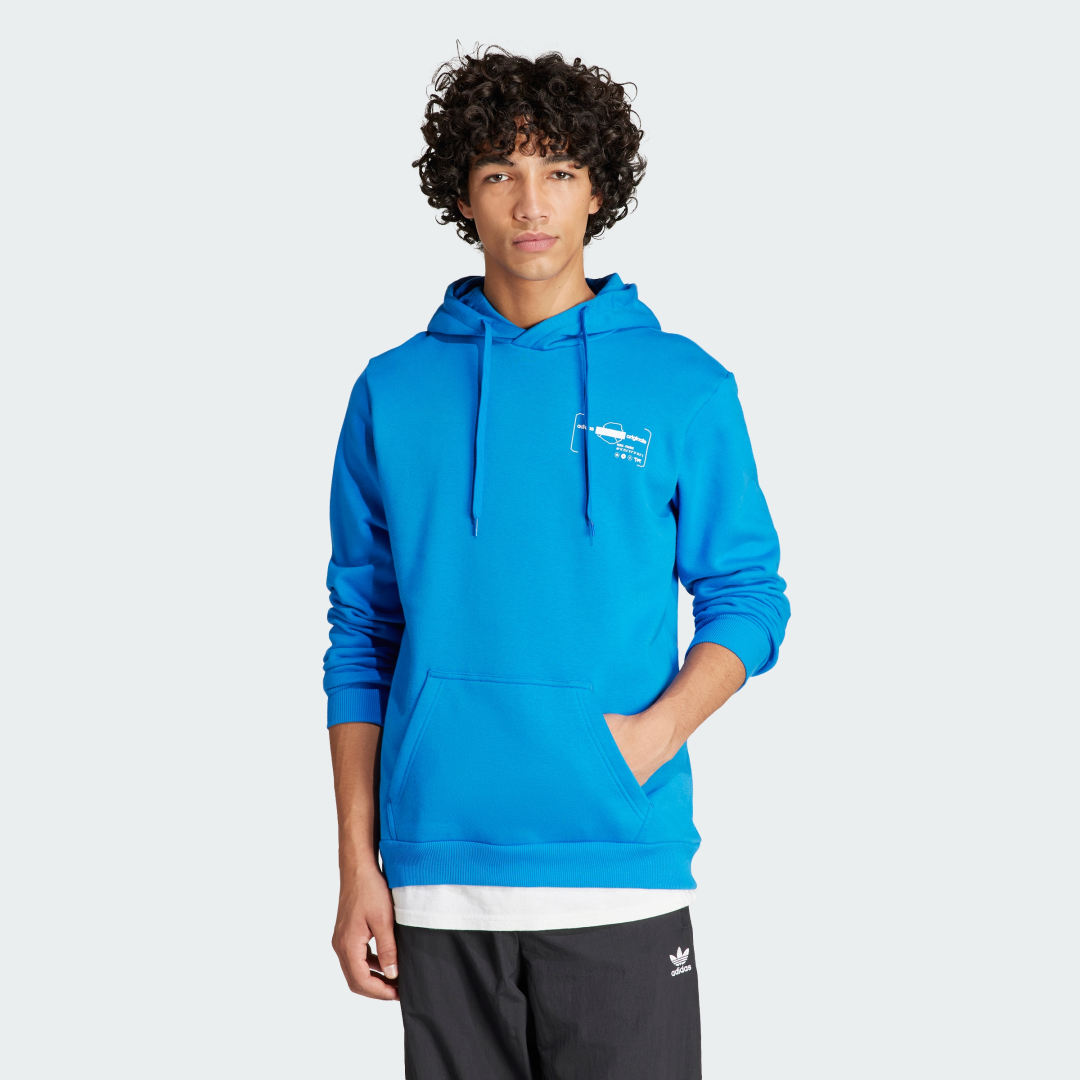 Суитчър adidas Originals Paris Graphic Синьо | IX3074, 1