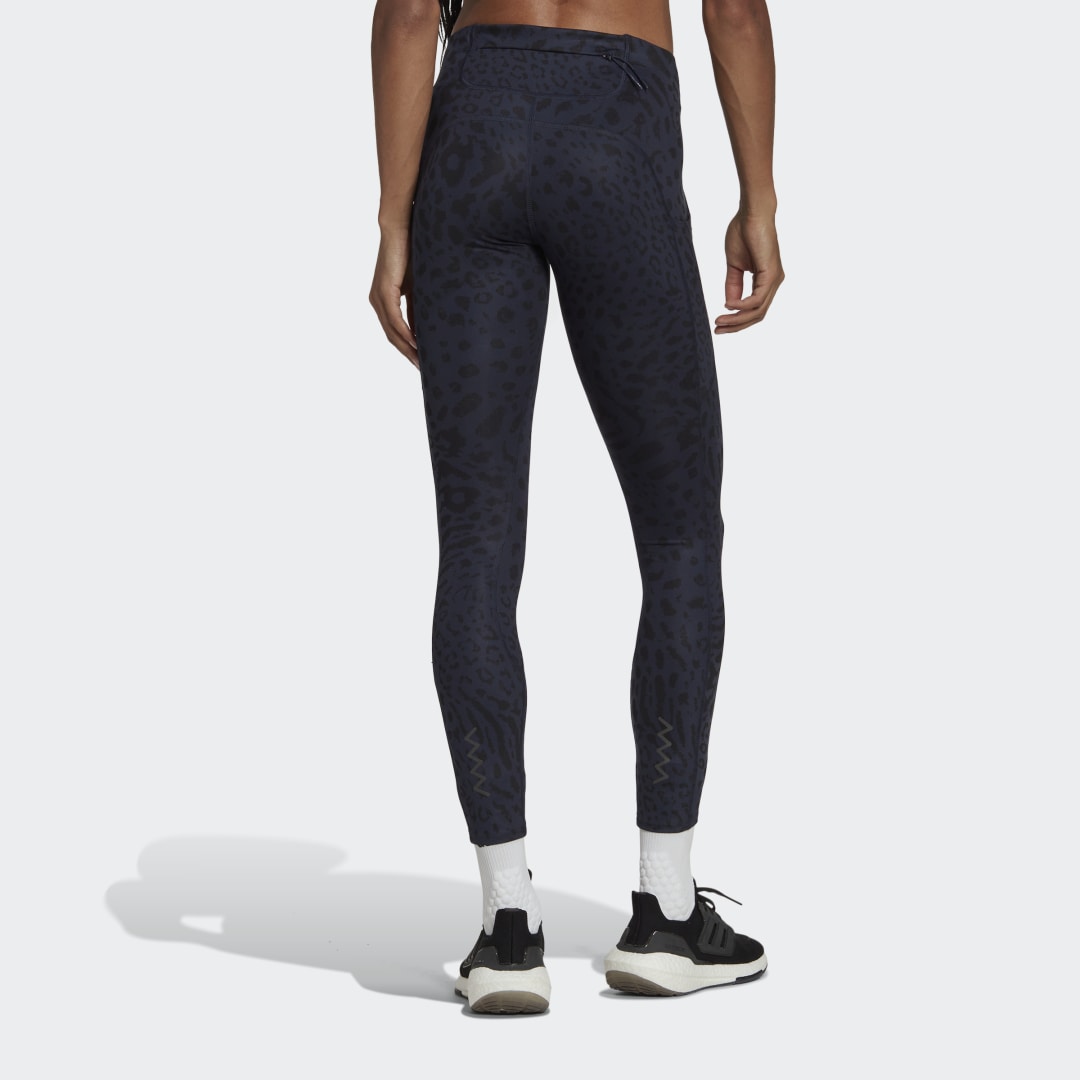 Клинове adidas Originals FastImpact Running Leopard 7/8 Leggings Черно | HK9025, 1