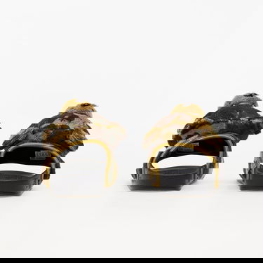 Кецове и обувки adidas Originals Jeremy Scott x Adilette Slide "Camo Teddy" Кафяво | H02882, 3