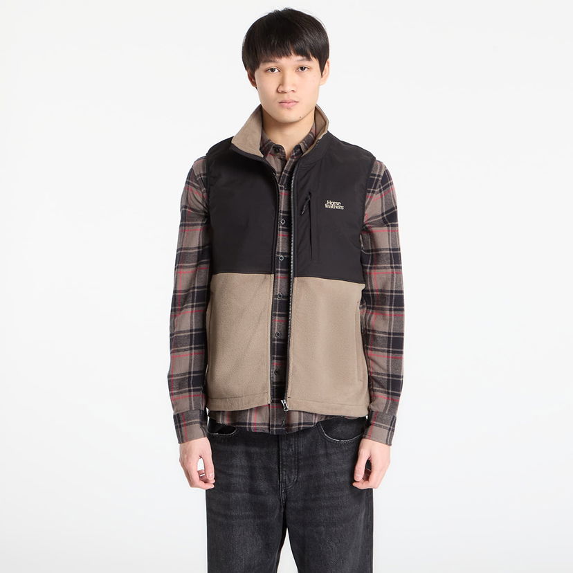Жилетка Horsefeathers Duval Fleece Vest Черно | TM084B