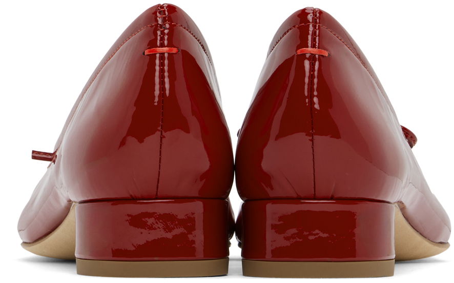 Pокля Aeyde Aeyde Darya Ballerina Flats Червено | A11-FL-GLVR25BL16-FW24-985-048, 1