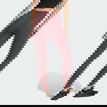 Клинове adidas Performance Linear Cotton Leggings Бургунди | JG8619, 2