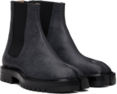 Кецове и обувки Maison Margiela Maison Margiela Tabi County Chelsea Boots Черно | S57WU0275 P8157, 3