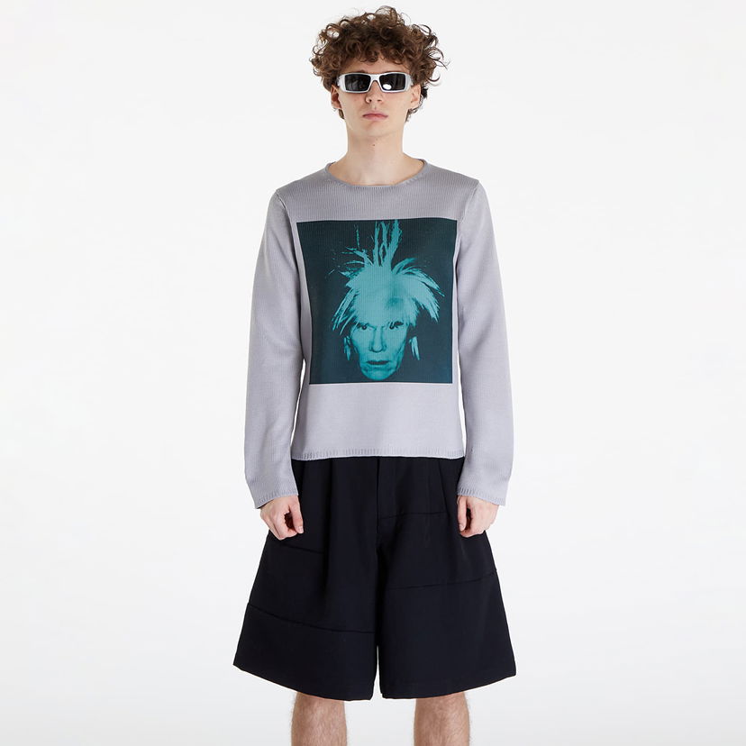 Пуловер Comme des Garçons SHIRT Sweater Сиво | FM-N004 green