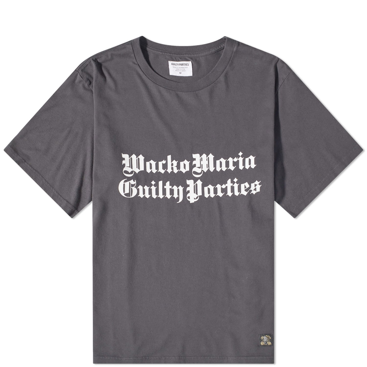 Тениска WACKO MARIA Standard Crew Tee Сиво | 23SS-WMT-ST01-BK, 0