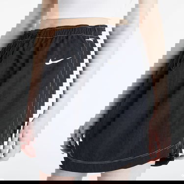 Пола Nike Swoosh Woven High-Rise Skirt Черно | DM6199-010, 3
