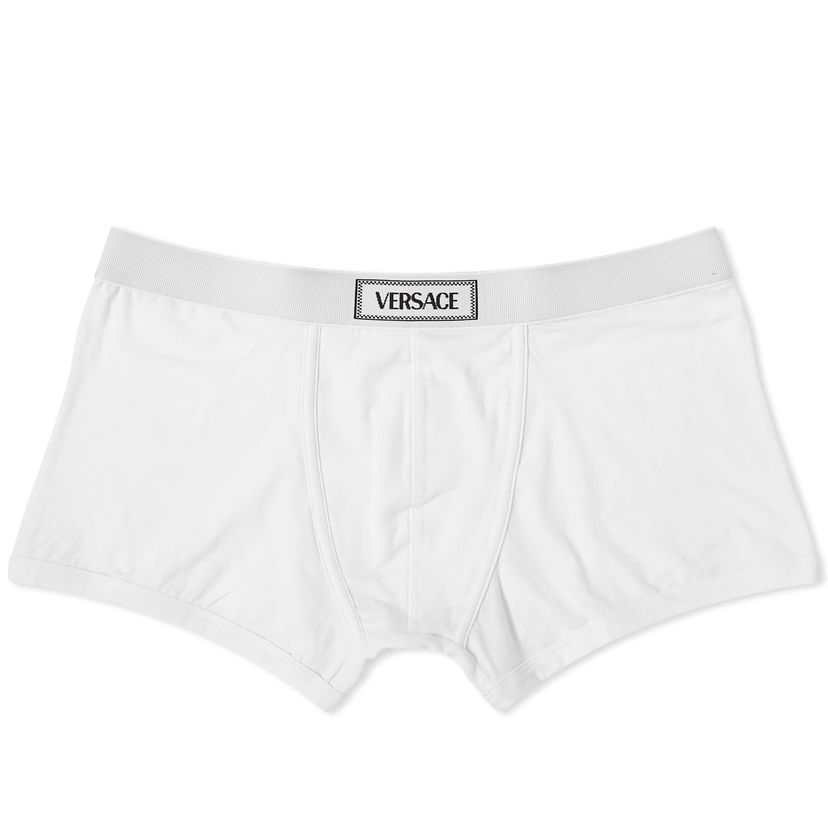 Бельо и чорапи Versace Men's Logo Boxer Trunk White Бяло | 1014037-1A09984-1W000