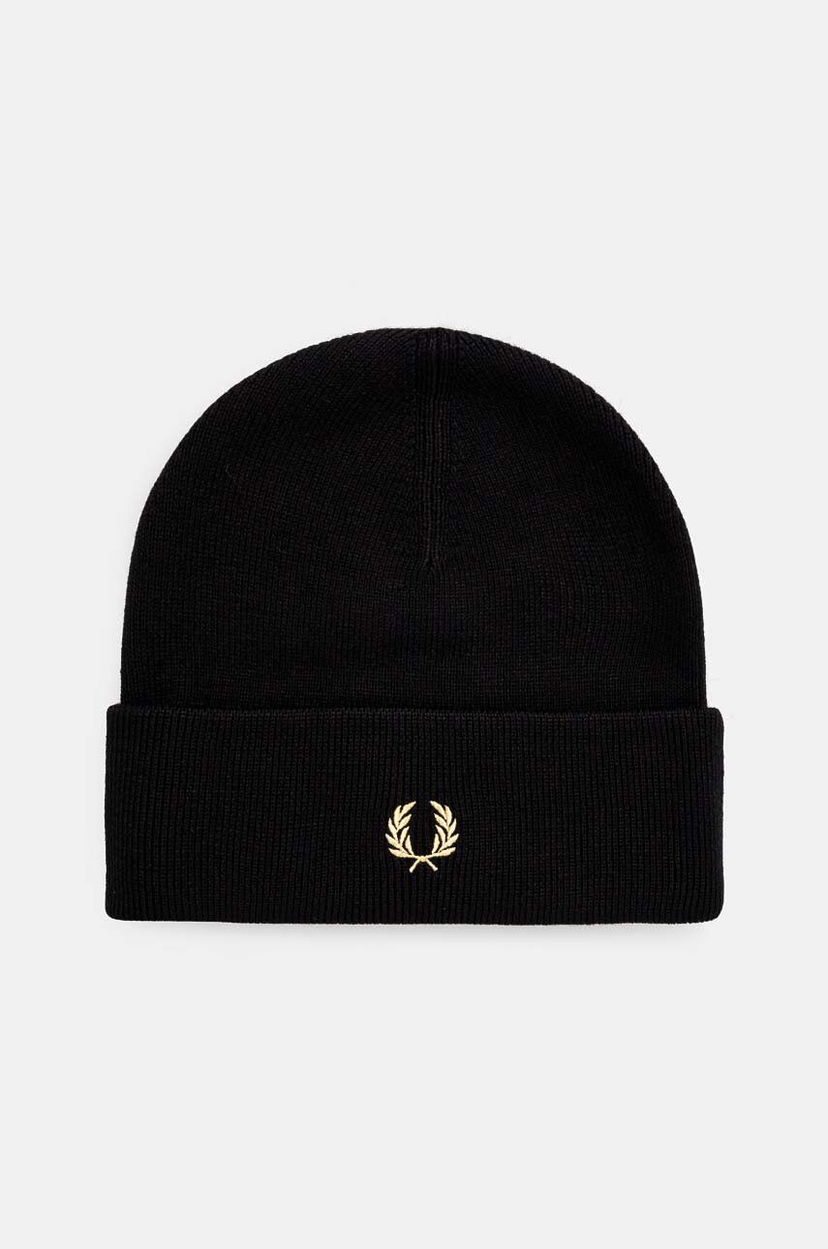 Шапка Fred Perry Beanie Classic Черно | C8161.157