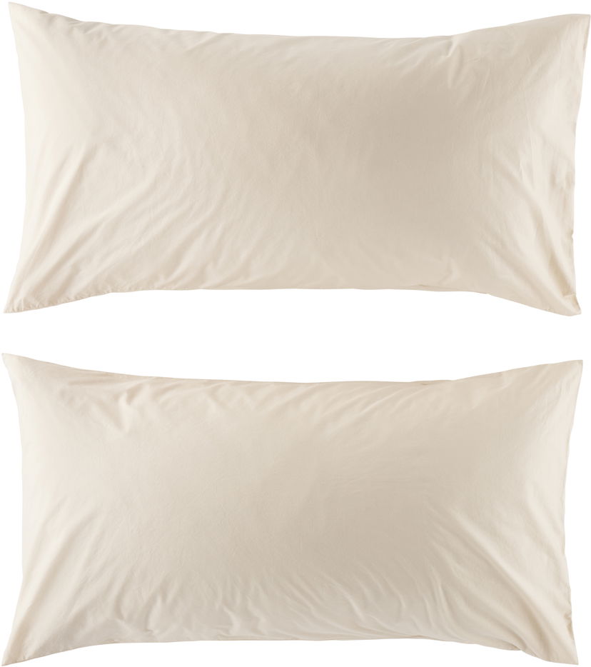 Аксесоари TEKLA Two-Pack Percale Pillowcases Бяло | PDU-WW-50x90