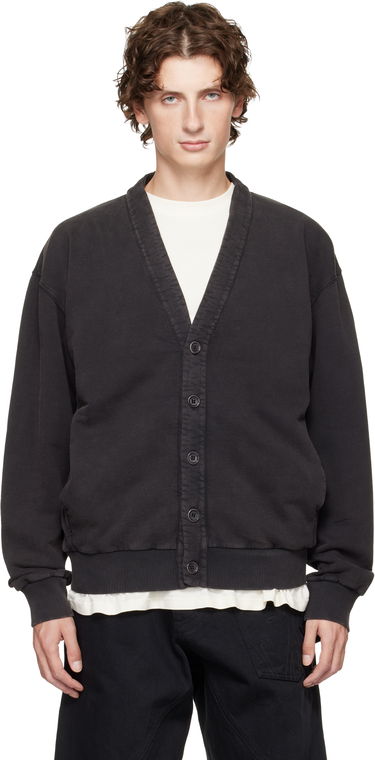 Пуловер JW Anderson JW Anderson Garment-Dyed Cardigan Черно | JW0246-PG1842, 0