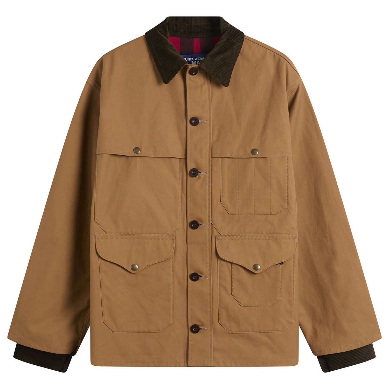 Яке Junya Watanabe Junya Watanabe MAN x Filson Flannel Check Jacket Кафяво | WP-J023-051-1, 0