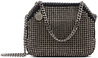 Дамска чанта Stella McCartney Stella McCartney Falabella Tiny Crystal Tote Bag Черно | 700109WP0461, 0