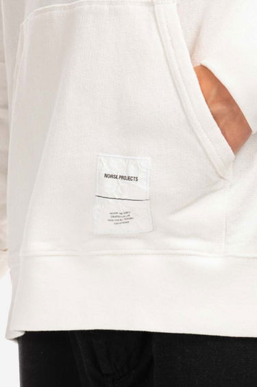 Суитчър NORSE PROJECTS Kristian Tab Series Popove Бяло | N20-1294-0957, 3