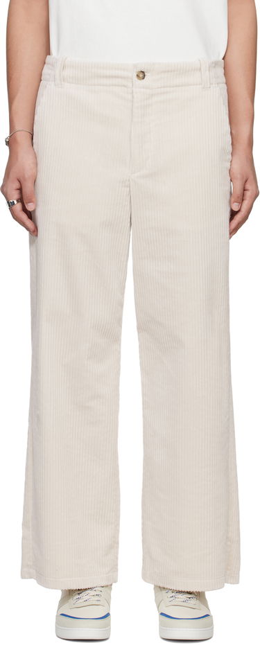 Панталони A.P.C. A.P.C. River Corduroy Wide-Leg Pants Бежово | COHDW-H08470, 0