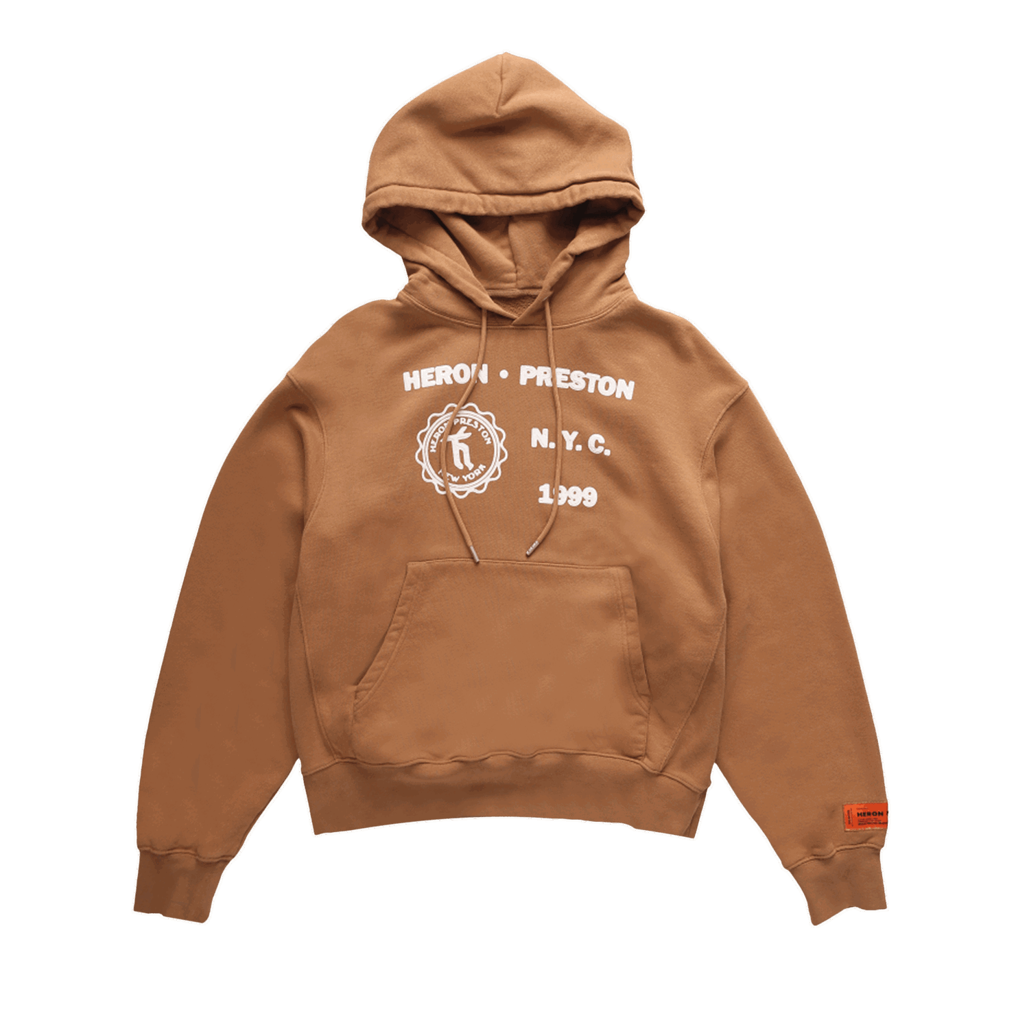 Суитчър HERON PRESTON Medieval Hoodie Кафяво | HMBB024F22JER0056401, 0