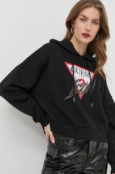 Суитчър GUESS Hoodie ICON Черно | W2BQ17.KB683, 0