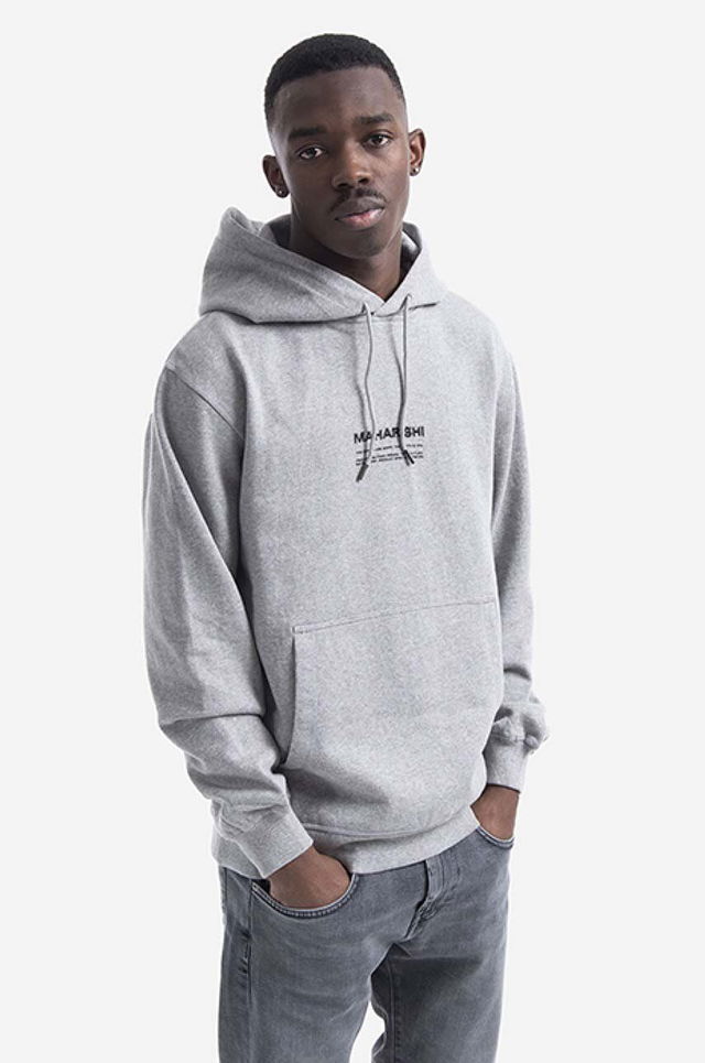 Miltype Embroidered Hooded Sweat 7010 Hoodie