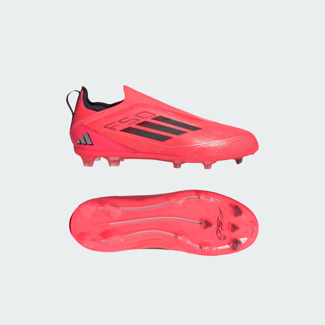 Кецове и обувки adidas Performance F50 Pro Laceless Firm Ground Червено | IF1356, 0