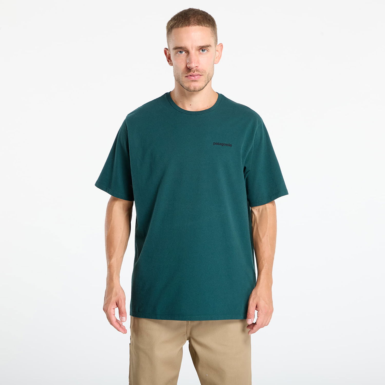 Тениска Patagonia P-6 Logo Responsibili-Tee Зелено | 38504 CASG, 0