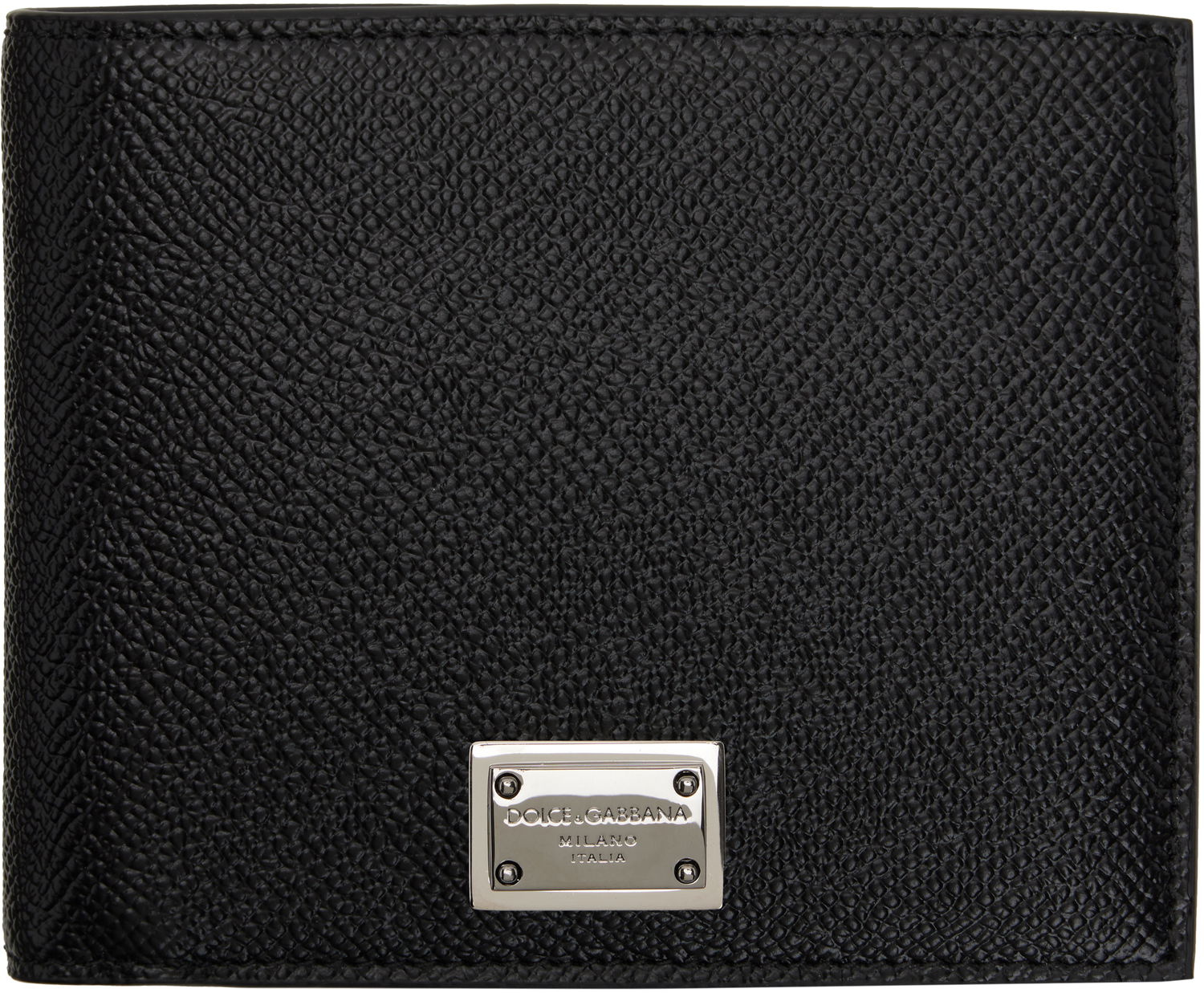 Портфейл Dolce & Gabbana Dolce&Gabbana Calfskin Coin Pocket Wallet Черно | BP3102AG219, 0