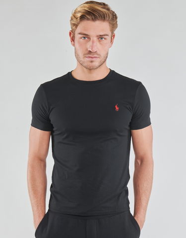 Тениска Polo by Ralph Lauren Polo Ralph Lauren T-SHIRT AJUSTE COL ROND EN COTON LOGO PONY PLAYER Черно | 710680785001-NOS, 4