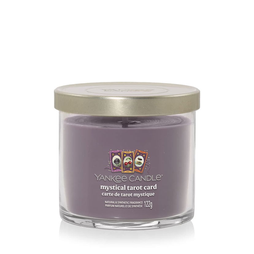 Свещи Yankee Candle Signature Tumbler Small Halloween Mystical Tarot Card Лилаво | 43509