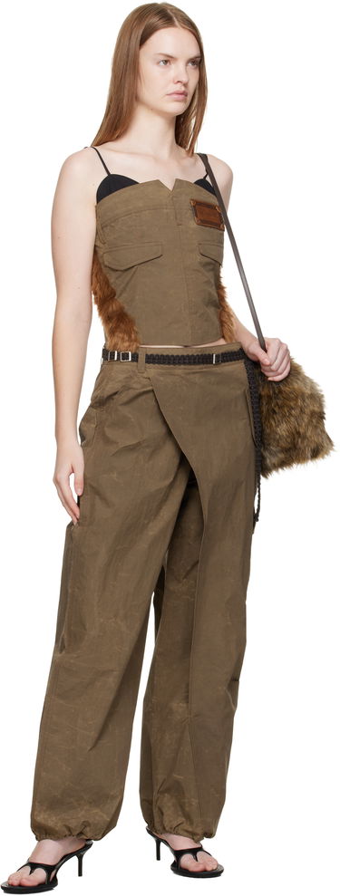 Карго панталони Andersson Bell Andersson Bell Wrap Cargo Pants Кафяво | apa843w, 3