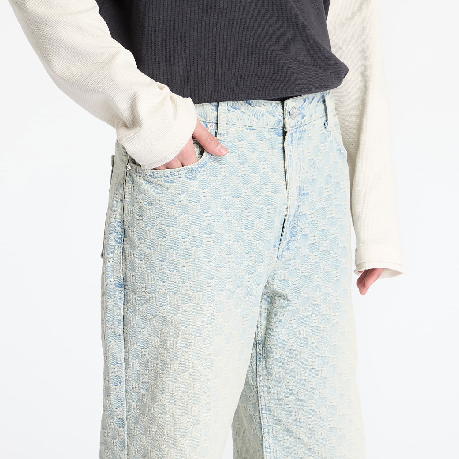 Дънки MISBHV MISBHV Monogram Ocean Washed Jeans 33 Синьо | 250M316, 1