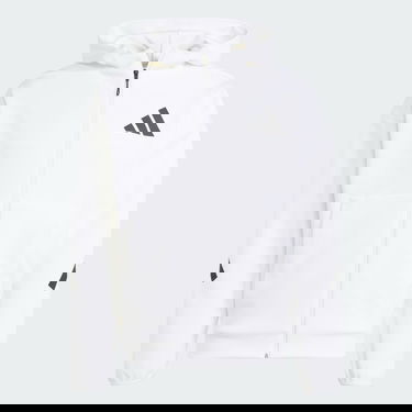 Суитчър adidas Performance Z.N.E. Full-Zip Hooded Бяло | JF2443, 2