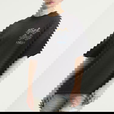 Тениска AMIRI MA Quad Flames T-Shirt Черно | AMTOJR1112-001, 2