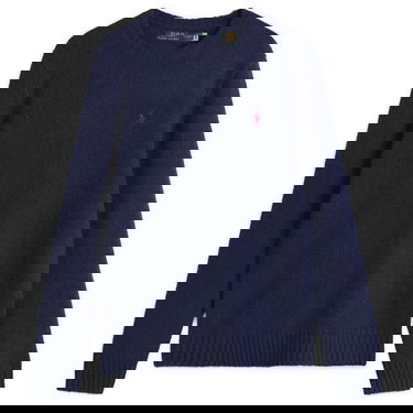 Пуловер Polo by Ralph Lauren Brushed Shetland Knit Jumper Тъмно синьо | 710918805501-BLU, 1