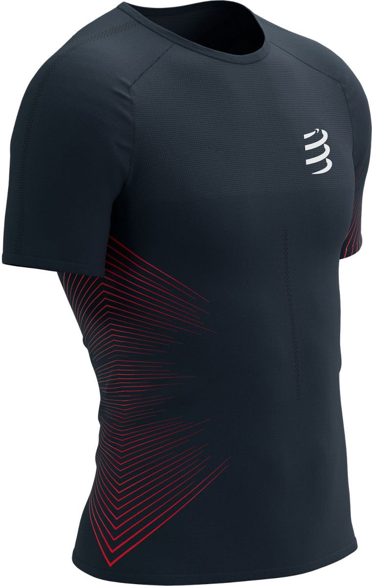 Тениска Compressport Performance Short Sleeve T-Shirt Черно | am00127b-117-00l