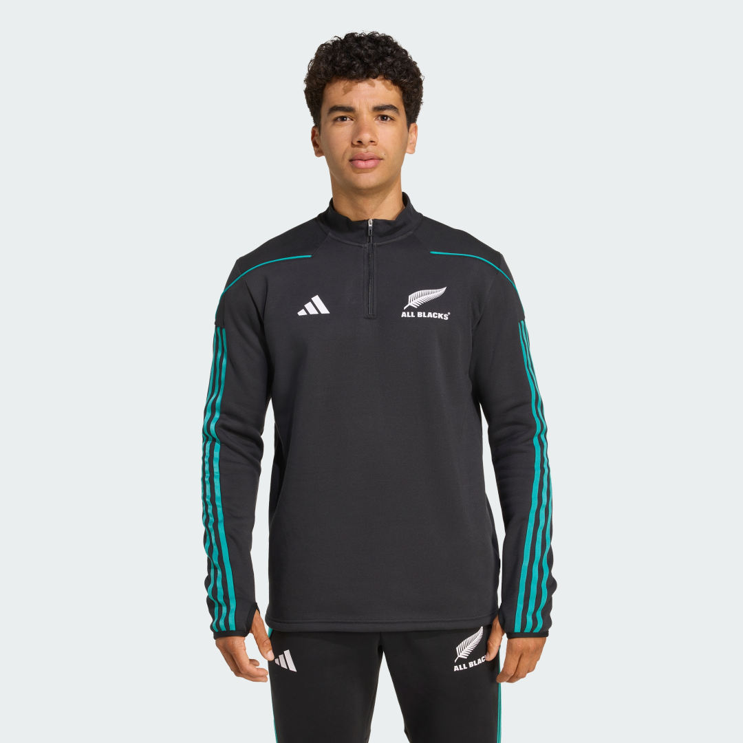 Суитчър adidas Performance All Blacks Fleece Track Top Черно | JY8277, 0