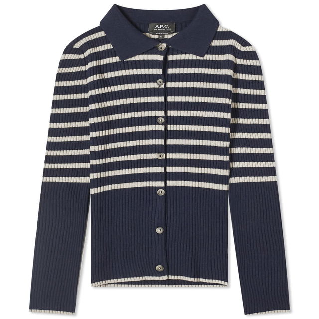 Mallory Striped Cardigan