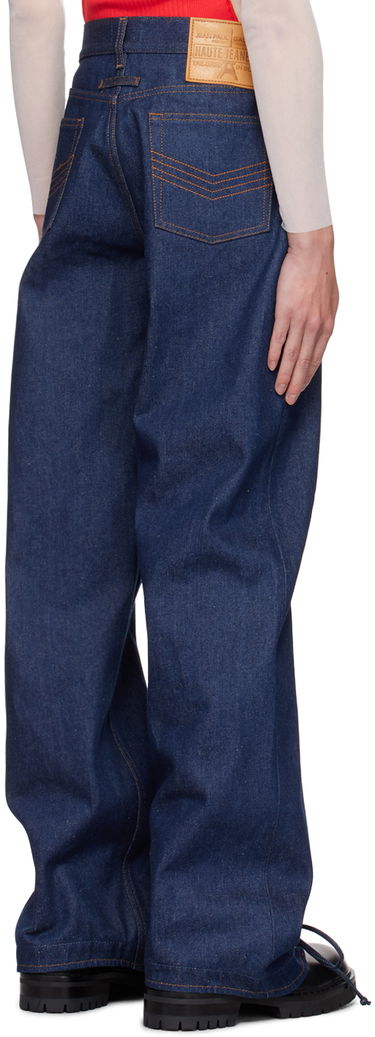 Дънки Jean Paul Gaultier Jean Paul Gaultier Lacing Detail Jeans Синьо | 24/30-F-PA151P-D015-55, 2