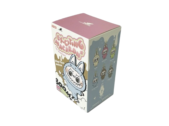 Колекционерско POP MART Labubu The Monsters Tasty Macarons Vinyl Plush Pendant Многоцветен | LABUBUMON, 1