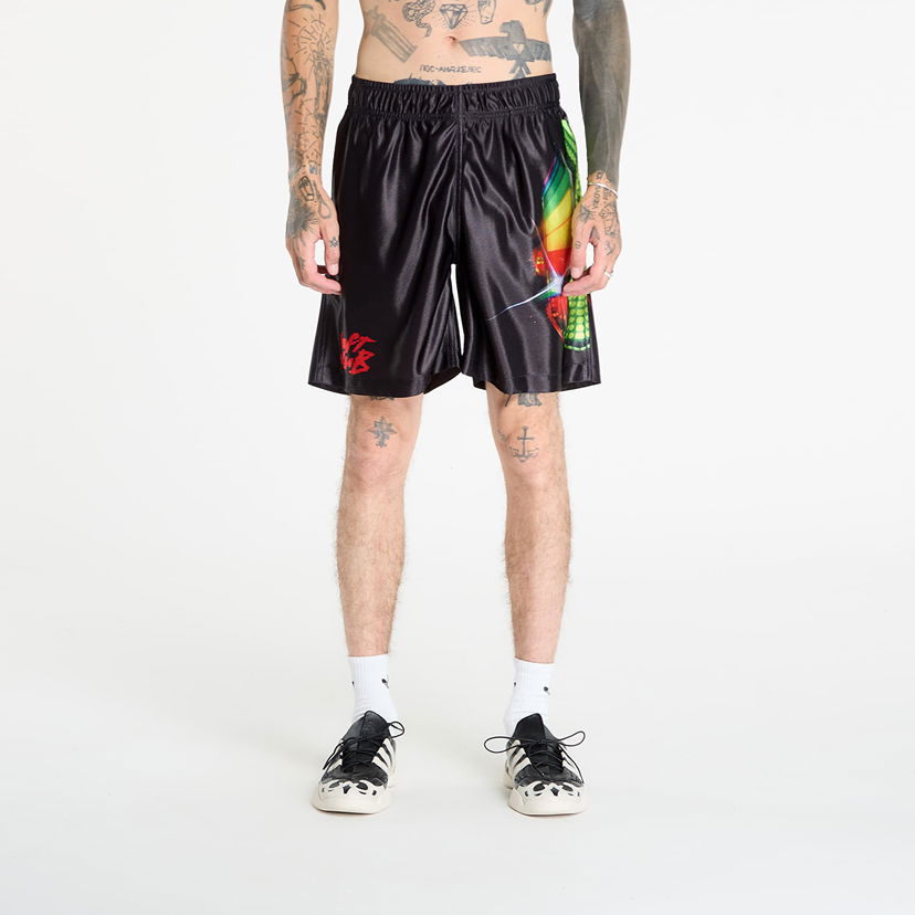 Къси панталони Pleasures PLEASURES Daft Club Sport Shorts Черно | P25DP003-BLACK