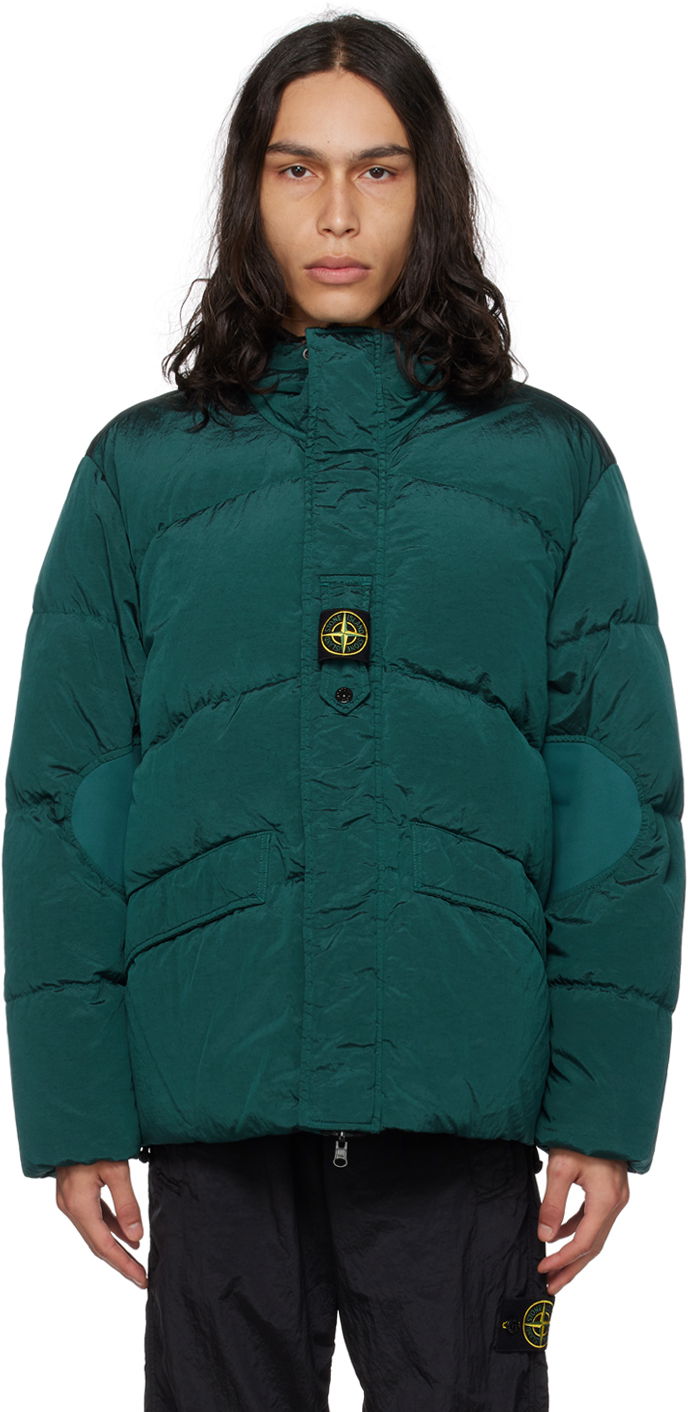 Яке Stone Island Quilted Reversible Down Jacket Зелено | 791542719, 0