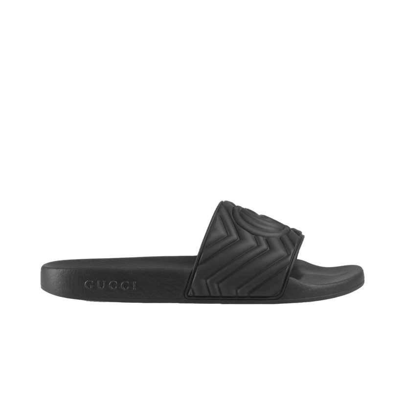 Кецове и обувки Gucci Matelasse Slide Черно | 601041 JD600 1000
