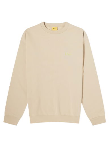 Classic Small Logo Crew Sweat Sand