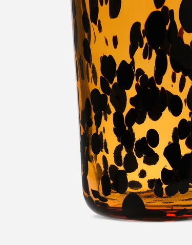Домашен декор Dolce & Gabbana Cylindrical Tortoiseshell Pattern Murano Glass Vase Medium Многоцветен | TCC076TCACOUL003, 3